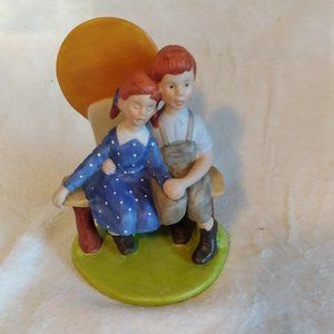 DANBURY MINT NORMAN ROCKWELL 6" "Young Love"